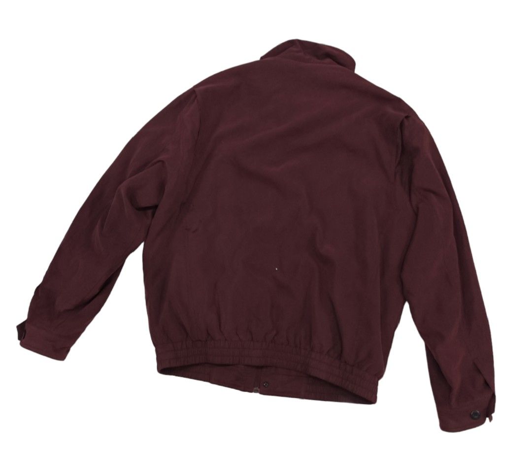 Men Crocodile Quilted Leather Bomber Jacket main image 1
