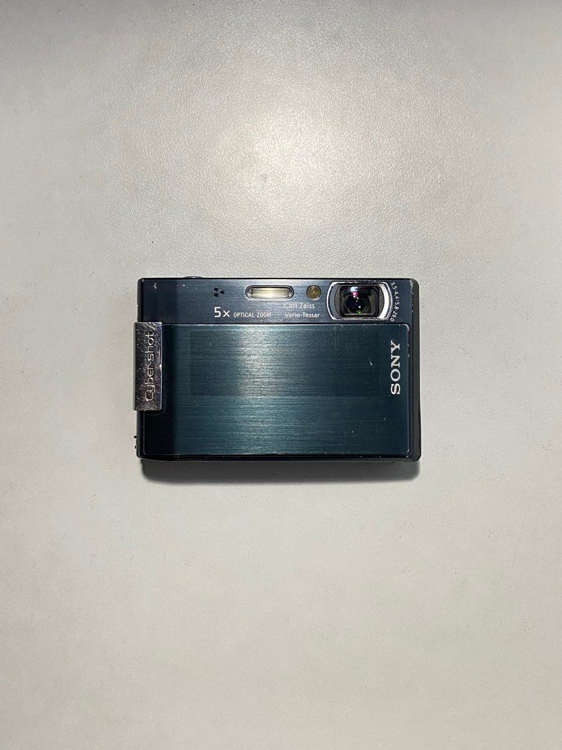 Digital Camera Sony Cybershot DSC-T100 (Category: Cameras) located in Valenzuela. Submitted by alfeopaulramos7490 (Listing ID 1300757562, Image 2). Description: Sony Cybershot DSC-T100 8.1 megapixel P4,499 ONLY +sf Inclusion: * sony cybershot dsc-t100 body * original sony battery * original sony wrist strap * original sony m2 card * original sandisk memory stick converter * charger * cable - NO ISSUE - all buttons are crispy no hard press - exece