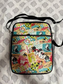 Disney Store Sling/iPad Leather Bag