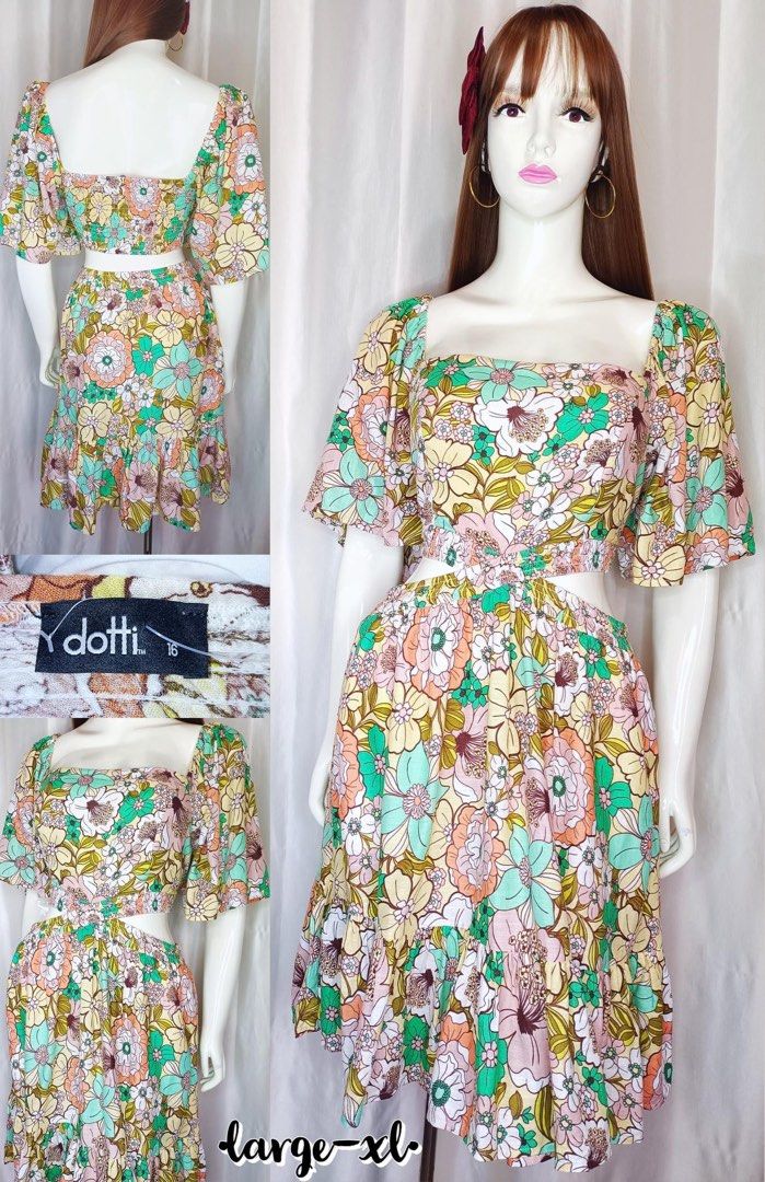 slim fit dress slacks St. Barths Floral Boho Dress Cover-Up