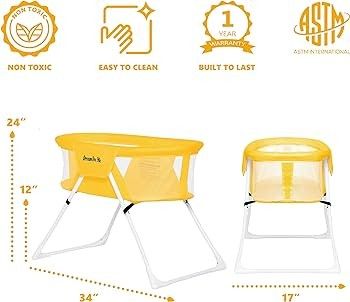 Dream on me mackenzie portable bassinet store