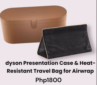 Dyson Presentation Case and Travel Pouch combo for sale