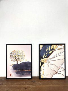 Elegant Abstract Nature Inspired Wall Frame Decor - Home Decor, Collection, Gift Ideas