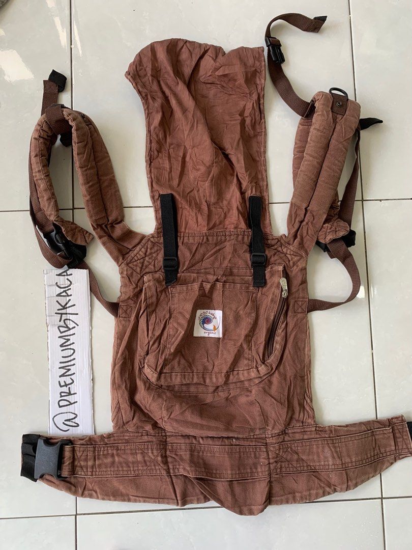 Chocolate brown organic ergo top