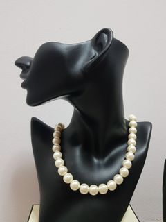 Faux Pearl Necklace - A361 Pearls White