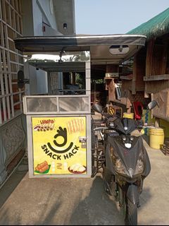 Foodcart with Motorcycle