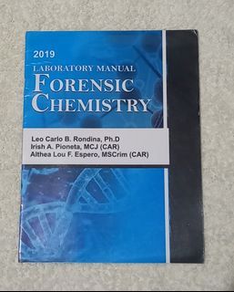 Forensic Chemistry (Laboratory Manual)
