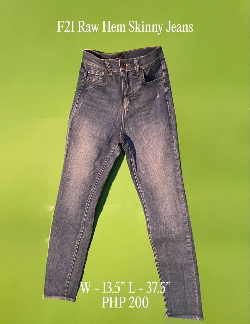 Forever 21 Jeans (Category: Jeans) located in Rizal. Submitted by declutterwithbongcha (Listing ID 1300692873, Image 1). Description: .