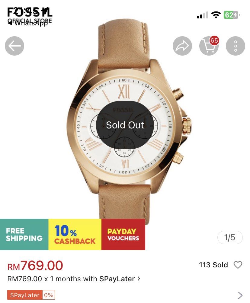 Fossil BQ1751