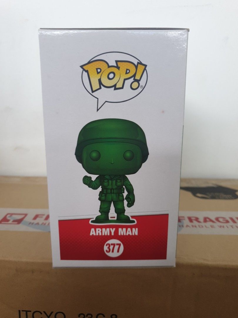 Funko Pop Disney Toy Story Army Man, Hobbies Toys, Toys Games
