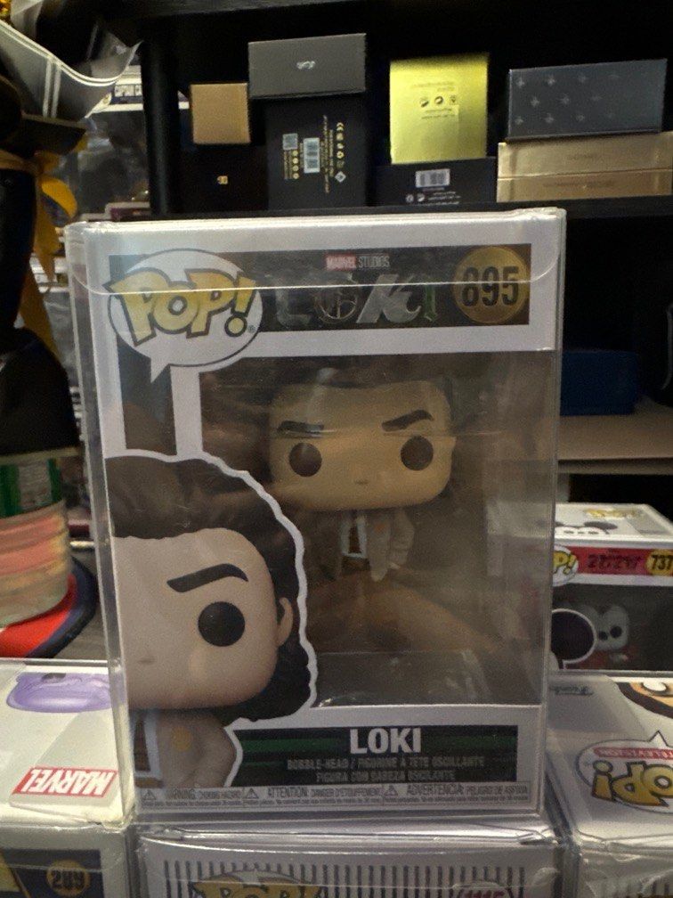 Funko pop Loki 895 (Category: Designer & Blind Box Toys) located in Taguig. Submitted by fsy22 (Listing ID 1300656498, Image 1). Description: box 8/10 with prot.