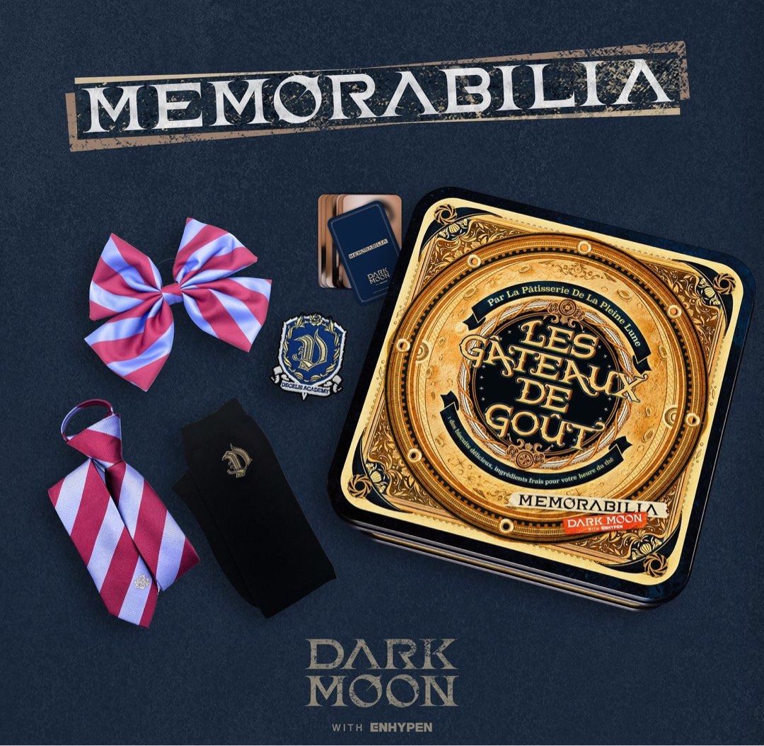 GO] ENHYPEN DARK MOON SPECIAL ALBUM MOON VER + DECELIS