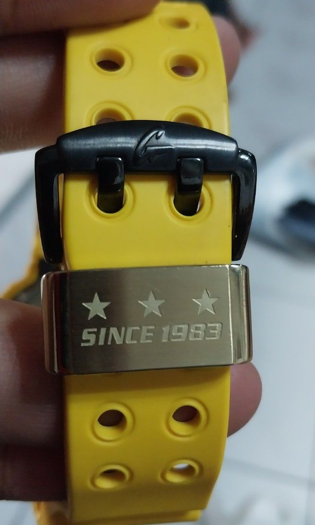 Gshock Frogman 30th anniversary lighting yellow