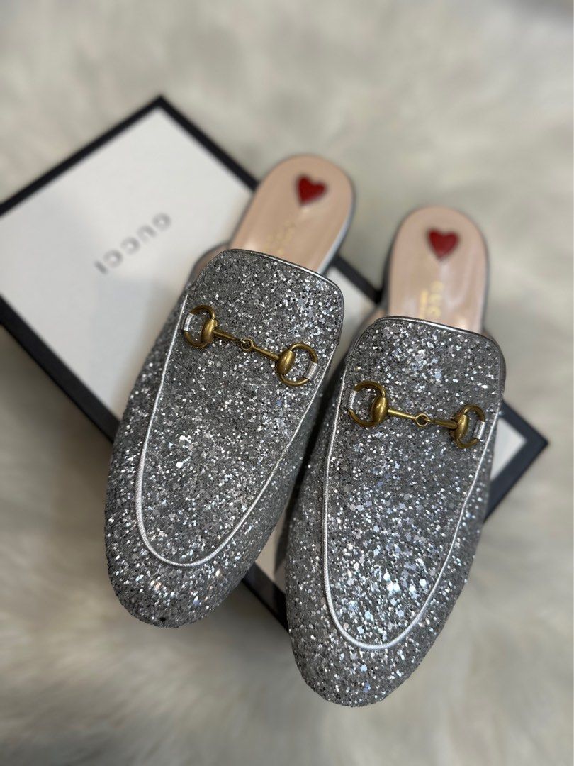 Gucci princetown glitter 2025