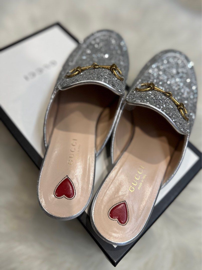 Gucci glitter princetown discount