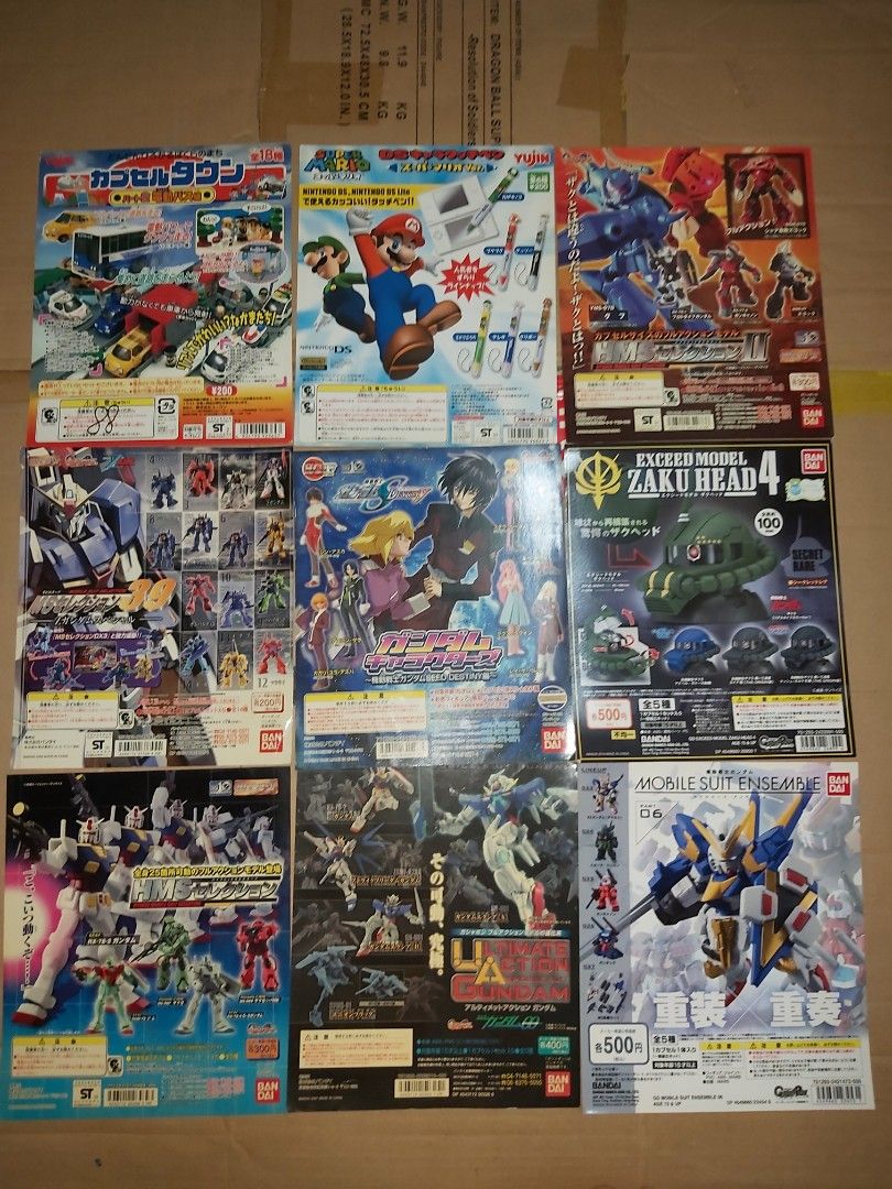 Gundam 高達扭蛋機頭紙HMS 1 2 MOBILE SUIT ENSEMBLE 重裝X重奏06 ZAKU