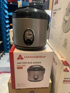 Hanabishi 1.0L Rice Cooker Jar Type HJC-10SS