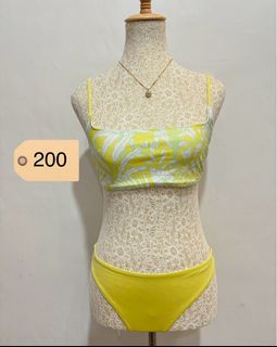H&M Yellow swimsuit