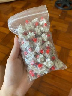 Huano Keycaps Red