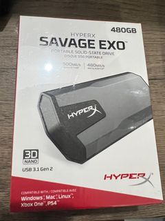 HyperX Solid State Drive (SSD) 480 GB