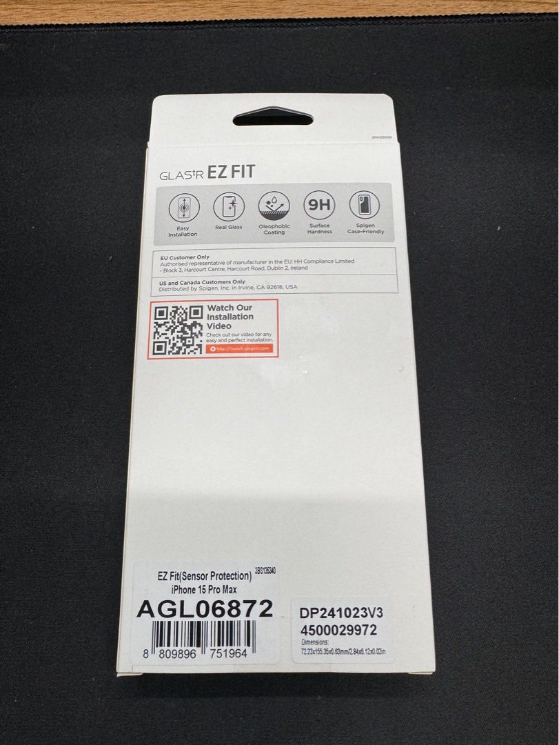 Iphone 15 promax screen protector (Category: Cases & Sleeves) located in Manila. Submitted by gziel_delarosa (Listing ID 1300616986, Image 3). Description: GlasTR EZ Fit Spigen 2pack.
