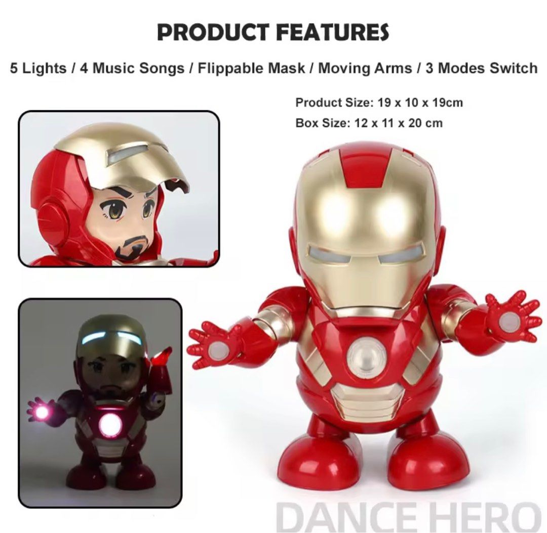 Iron Man Dancing Toy
