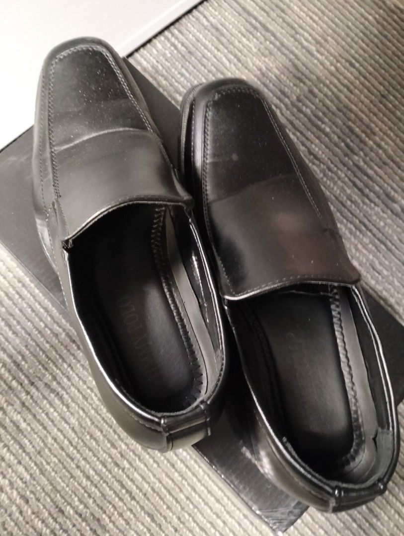 Jimmy Polo Formal Black Shoes Size 39