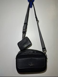 Kate Spade Rosie pebbled leather camera bag