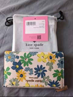 Kate Spade spencer floral medley printed wallet