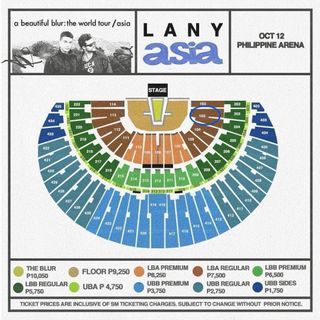 LANY Manila: A Beautiful Blur: Asia Tour (LBA Regular)