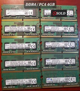 Laptop Ram DDR4 / PC4 4GB