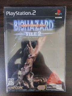 (LAST PRICE POSTED!) Good Condition Biohazard Resident Evil Outbreak: File #2 (Japanese Version) PS2 Game