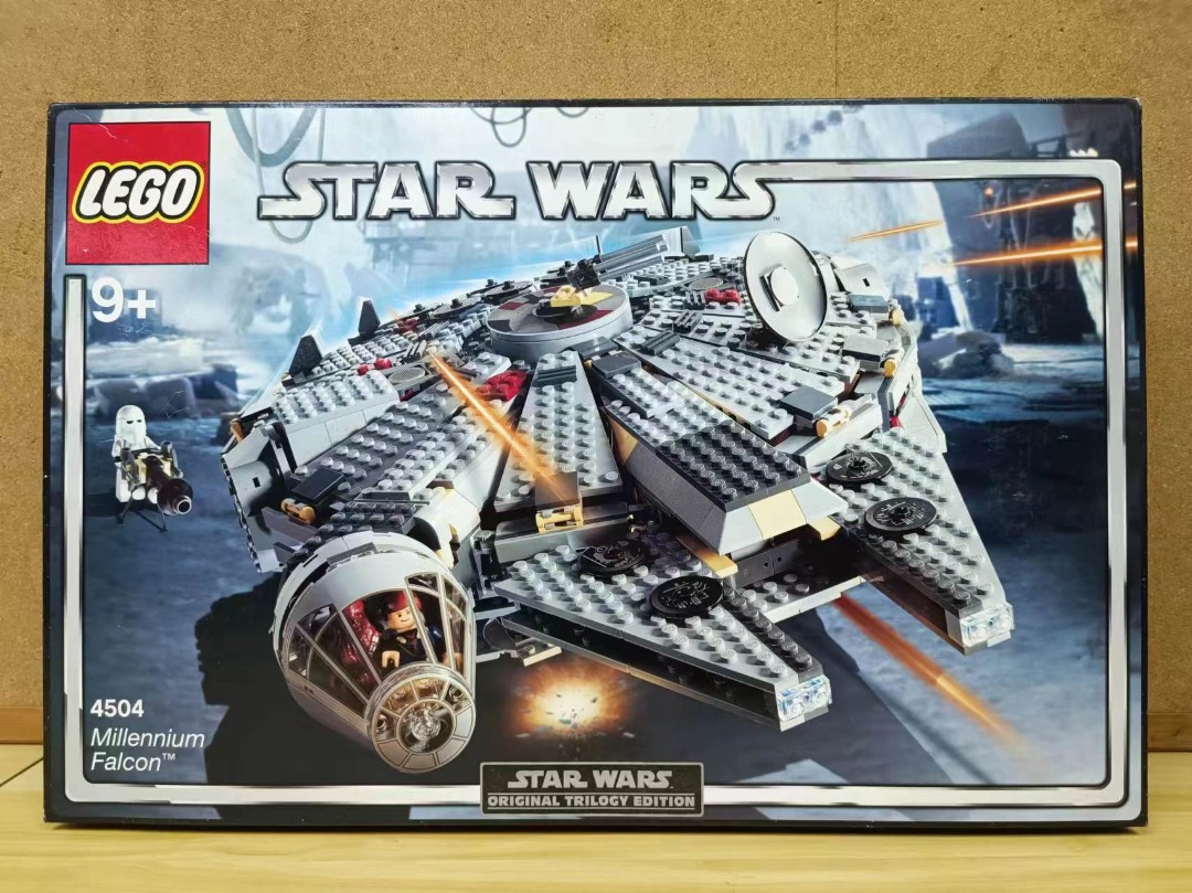 LEGO 4504 Star Wars Millennium Falcon Redesign Original Trilogy Edition box Carousell