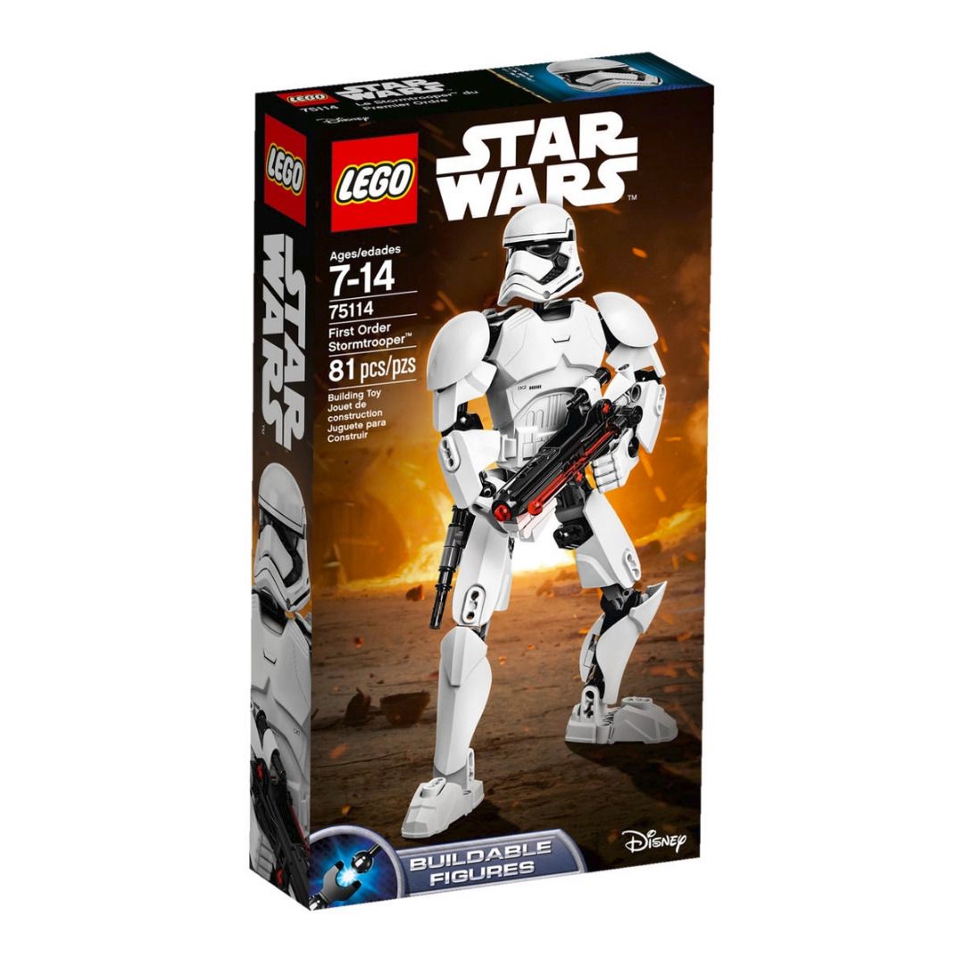 LEGO Stars Wars Buildable Figures 75112 General Grievous 75114 First Order Stormtrooper Hobbies Toys Toys Games on Carousell