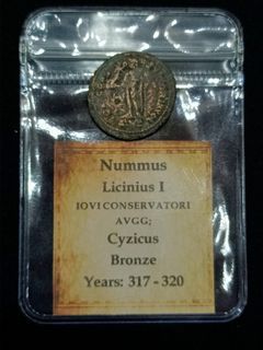 Licinius I - IOVI CONSERVATORI AVGG; Cyzicus (Ancient Roman Coin)