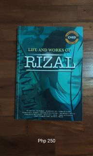 Life and Works of Rizal book