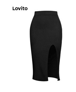 Lovito Knitted Skirt