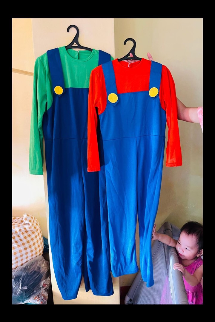 Mario And Luigi Costume Bundle Everything Else Others On Carousell