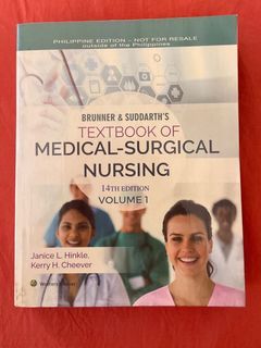 Medical-Surgical Nursing (Brunner & Suddarth's) 14th edition - Volume 1, 2, and Textbook