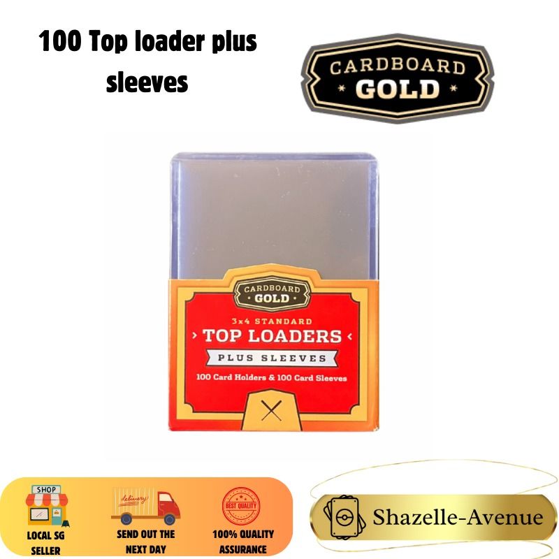 New TCG Accessories Card Sleeves, Toploaders Semi-Rigid Cards, Hobbies &  Toys, Memorabilia & Collectibles, Fan Merchandise on Carousell