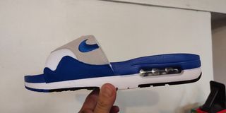 Nike Airmax1 Royal blue slides