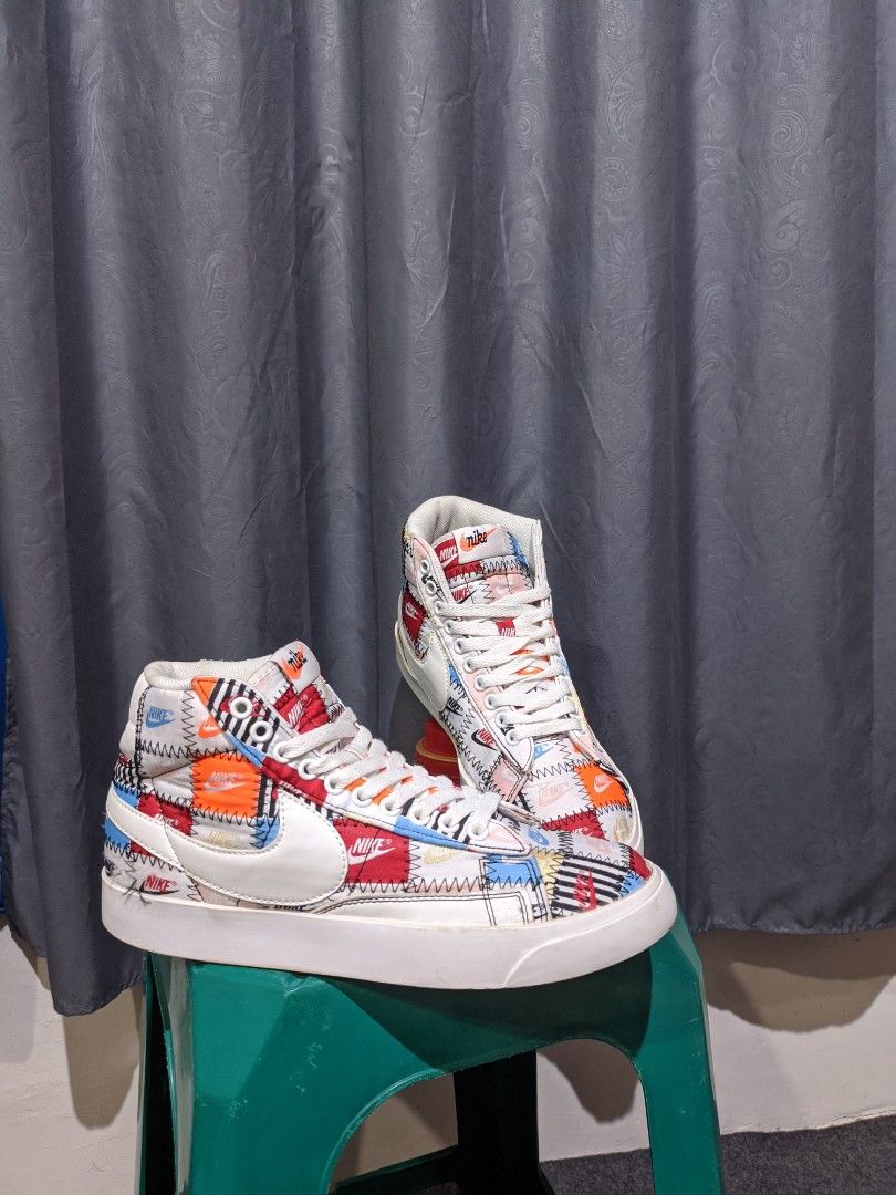 Blazer mid patchwork top