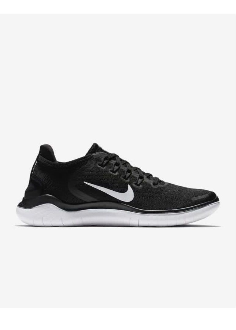 Nike free rn 2018 women's running shoes - black/white clearance