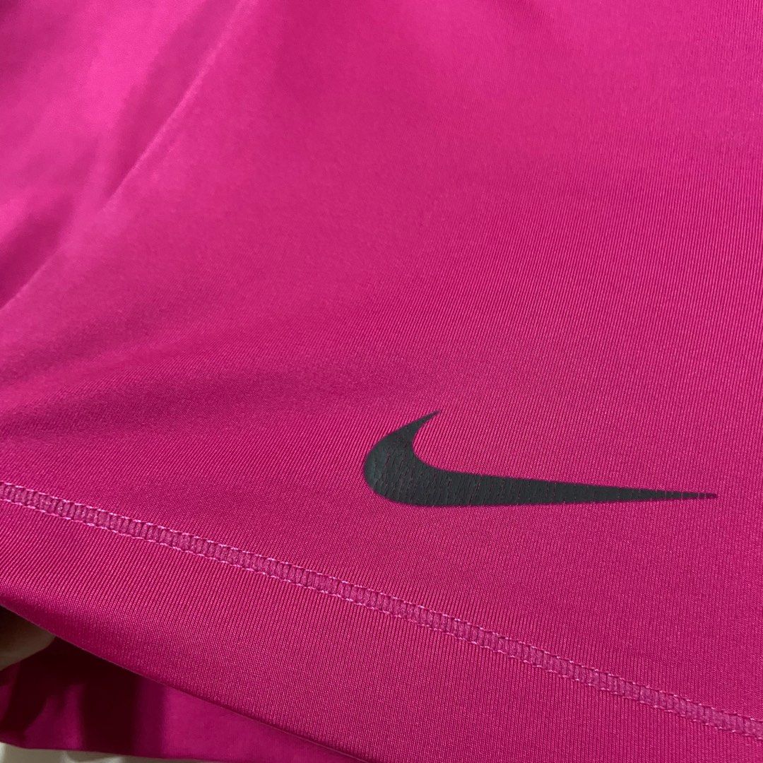 pink nike cycling shorts
