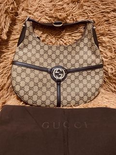 Orig Gucci hobo with dust bag JAPAN AUCTION BIDDING