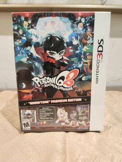 Persona Q2 Showtime Premium Limited Edition (Sealed) for Nintendo 3DS