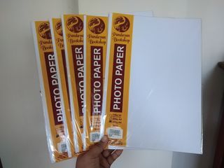 Photo Paper A4 from Pandayan Bookshop 230 gsm 5 sheets per pack