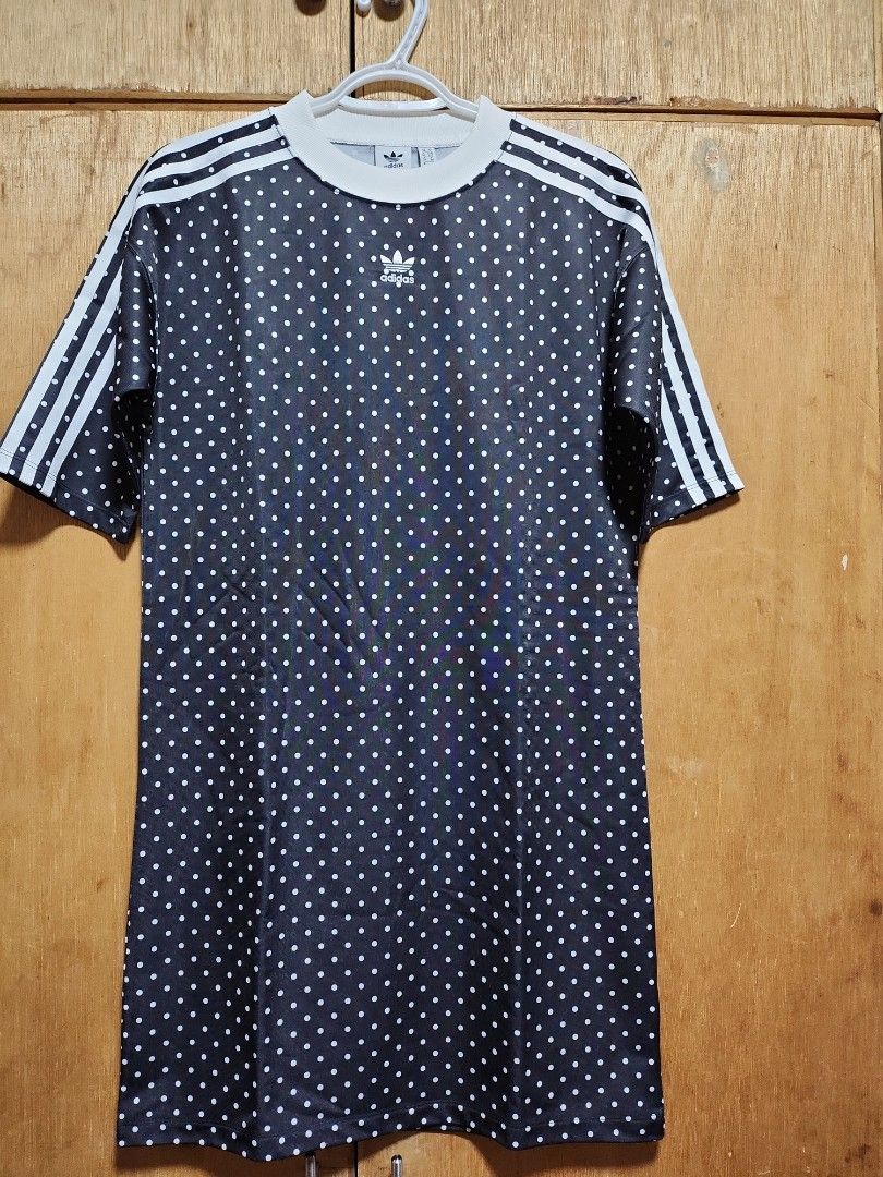 Adidas polka dot shirt top