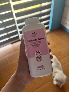 Powder Shampoo for Dogs / Cats Dry Cleaning Powder Rose Scent