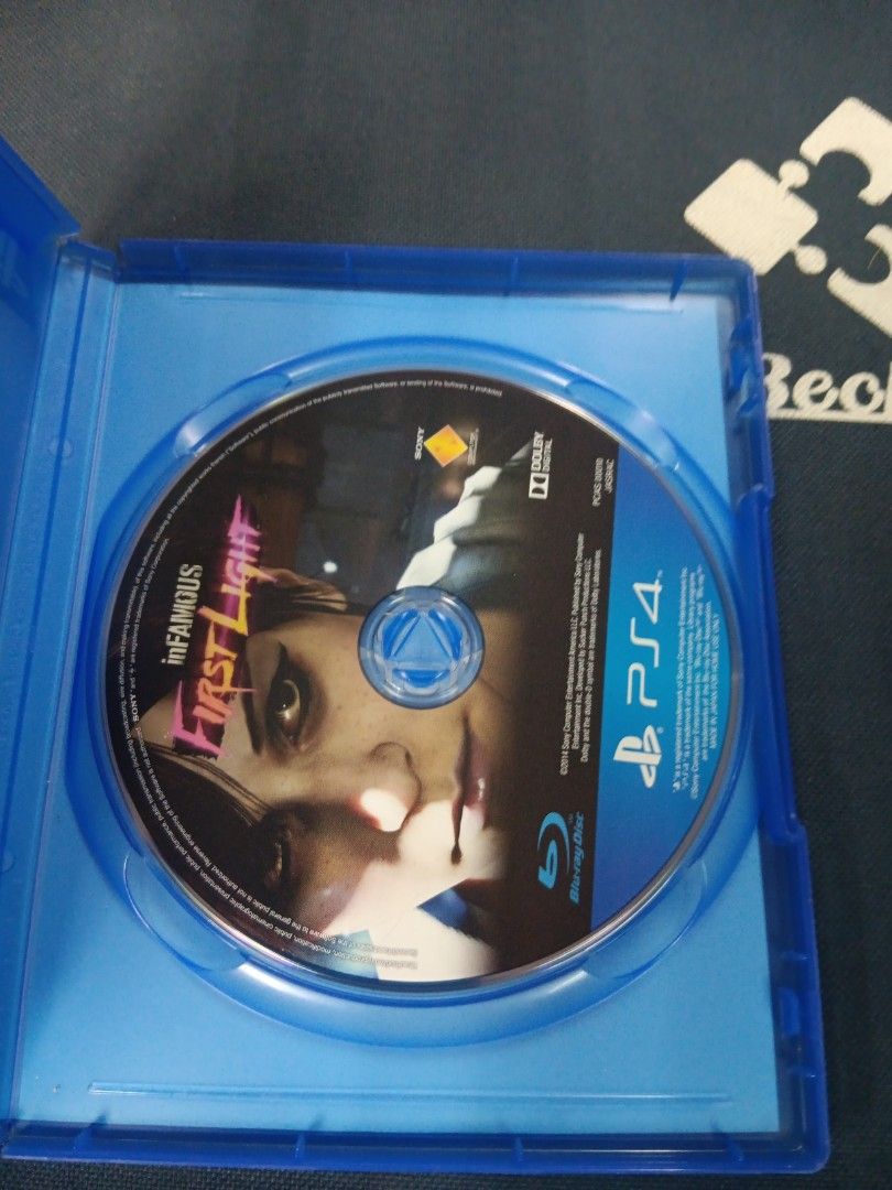 PS4 Infamous First Light (Category: PlayStation) located in Manila. Submitted by ayinong0453384 (Listing ID 1300677042, Image 3). Description: item is in excellent condition pages still very fresh pm for order.